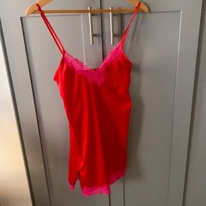 Insanely cute mini slip dress